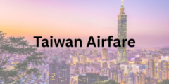 Airfare Taiwan Promo Codes
